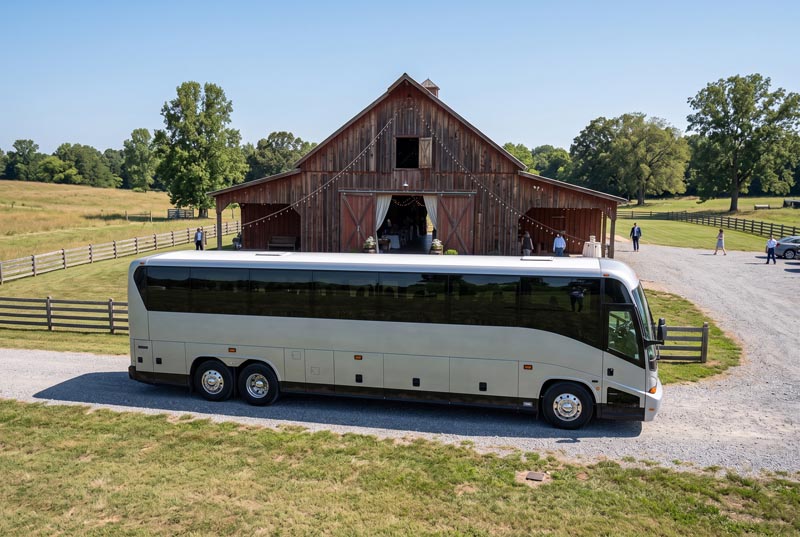 Wedding Shuttle Bus Services in Kent, WA